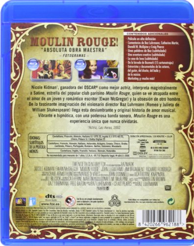 Moulin Rouge Blu-Ray [Blu-ray]