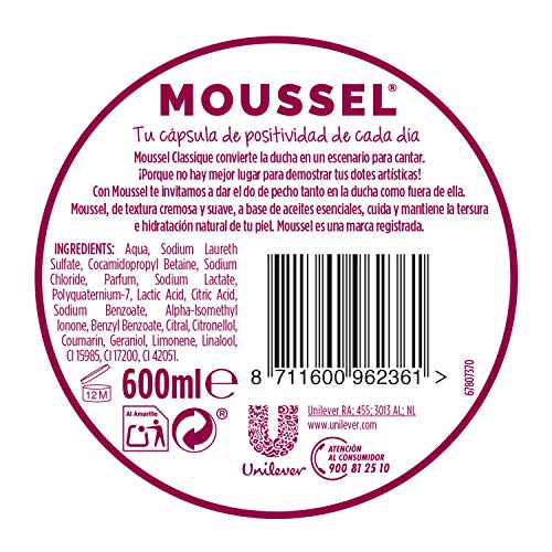 Moussel Neceser Gel de Ducha Clásico