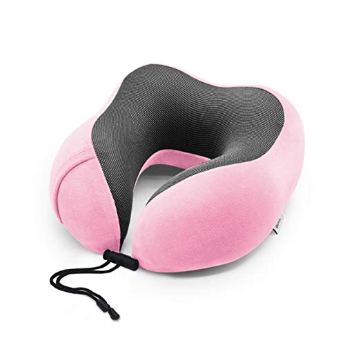 MSNLY Almohada de Viaje Almohada para el Cuello en Forma de U Enchufe portátil algodón Espina Almohada para el Cuello Almohada para el Cuello Almohada para Aviones Almohada Suave para el Cuello