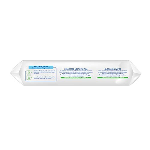 Mustela Toallitas Limpiadoras, Perseosa de Aguacate Natural y Aloe Vera - 70 Unidades