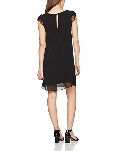 Naf Naf Kamie R1 Vestido, Negro, S para Mujer