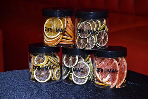 Naranja deshidratada para cóctel. Fruta deshidratada sin azúcar para coctel /decoración / repostería / navidad / bebidas.Rodaja de Naranja seca 100% natural sin aditivos. Tarro grande 130 Gr