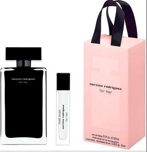 Narciso Rodriguez 57965 Set Narciso For Her Eau de Toilette y Eau de Parfum Pure Musc, 110 ml