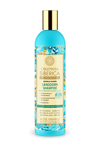 Natura siberica Espino Champú para cualquier tipo de pelo, máximo volumen, 1er Pack (1 x 400 ml)