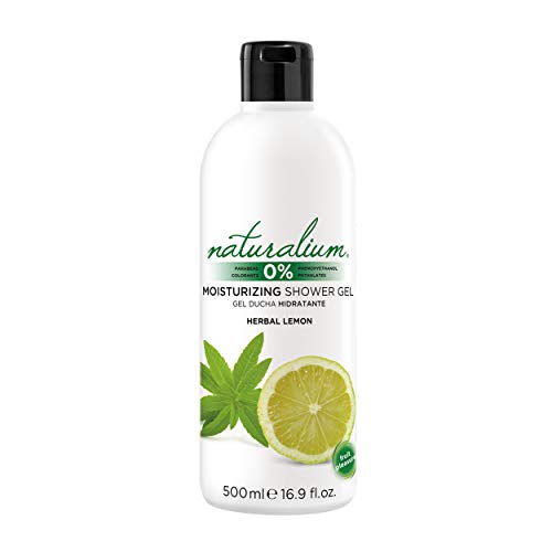 Naturalium Gel Ducha Limón - Gel de Baño Hidratante, Sin Parabenos, Sin Colorantes, 500 ml