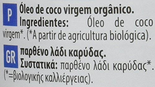 NaturGreen Aceite de coco Virgen Bio, Primera presión en frío - 400 gr.