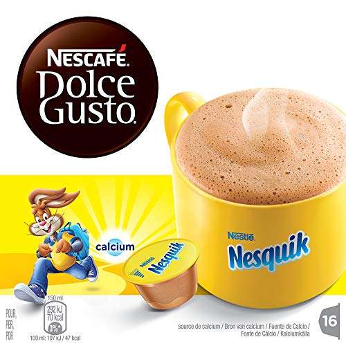 NESCAFÉ Dolce Gusto, Cacao, Pack de 3 x 16 Cápsulas, 48 Cápsulas de cacao