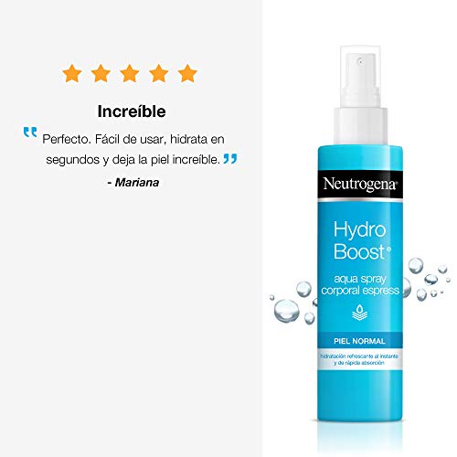 Neutrogena Hydro Boost Aqua Spray Corporal Express, 200ml