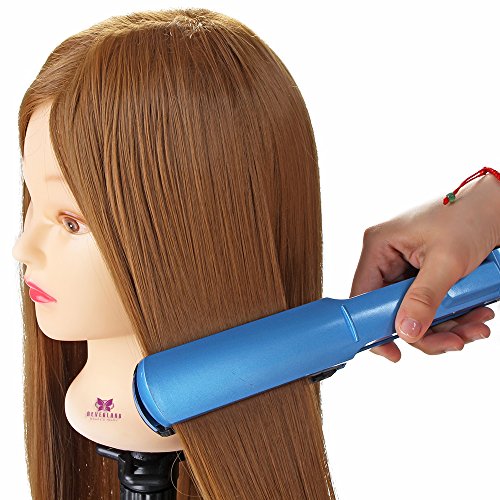 Neverland Kid Connection - Cabeza de maniquí para prácticas de peluquería (66 cm)