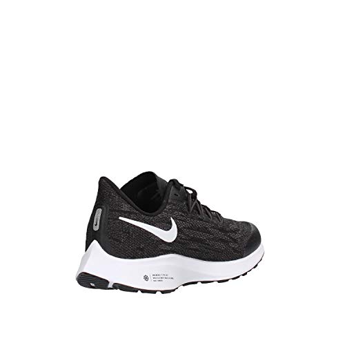 Nike Air Zoom Pegasus 36 (GS), Unisex Niños, Negro (Black/White/Thunder Grey 001), 35.5 EU