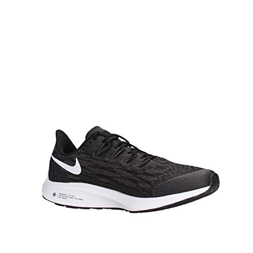 Nike Air Zoom Pegasus 36 (GS), Unisex Niños, Negro (Black/White/Thunder Grey 001), 35.5 EU