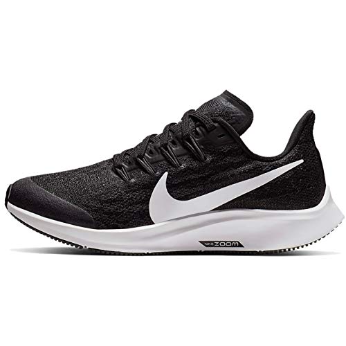 Nike Air Zoom Pegasus 36 (GS), Walking Shoe Unisex-Child, Negro Black White Thunder Grey 001, 38.5 EU