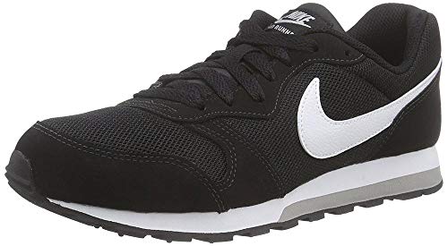 Nike MD Runner 2 GS 807316-001, Zapatillas de Running para Hombre, Negro (Black/Wolf Grey/White), 40 EU