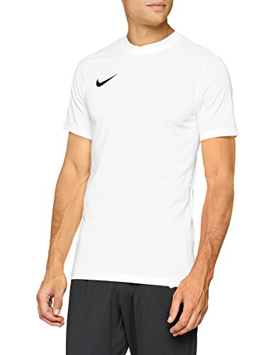 Nike Park VI Camiseta de Manga Corta para hombre, Blanco (White/Black), XL