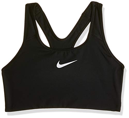 Nike W Np Pro Classic Swoosh Bra, Sujetador deportivo para Mujer, Negro (Black/White), L