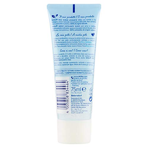 Nivea Visage Limpieza Gel Exfoliantes 18. 75 ml