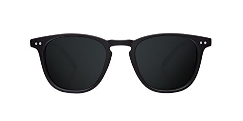 NORTHWEEK Wall All Black - Gafas de Sol para Hombre y Mujer, Polarizadas, Negro