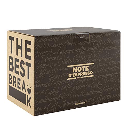 Note D'Espresso - Cápsulas de bebida de crème brûlée Exclusivamente Compatibles con cafeteras de cápsulas Nescafé* y Dolce Gusto* 12 g (caja de 48 unidades)