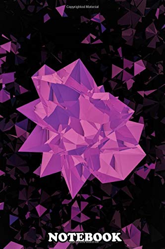 Notebook: Gemstone Amethyst , Journal for Writing, College Ruled Size 6" x 9", 110 Pages