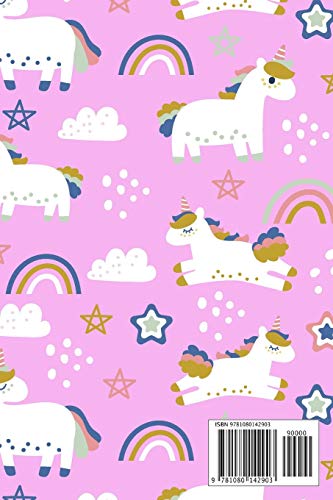 Notes: A Whimsical Magical Unicorn, Cupcakes and Doodle Rainbows Notebook Journal | Magical Forest Fairies, Llama, Caticorn, Unicorn | I Believe in Unicorns Journal for Little Girls