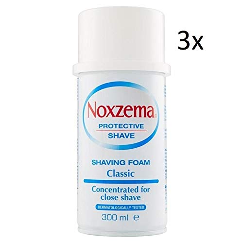 Noxzema Schiuma da Barba - Espuma de afeitar protectora (300 ml)