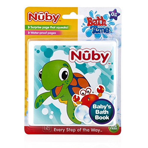 Nûby - Libro de Baño para Bebé - 6 Meses