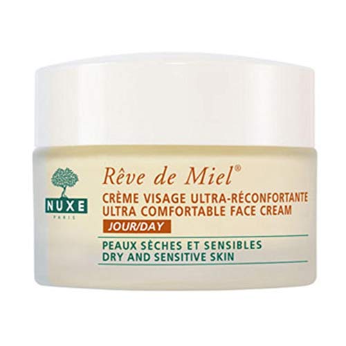 Nuxe Reve de Miel Bálsamo Facial Ultra-Reconfortante Piel Seca Sensible, 50ml