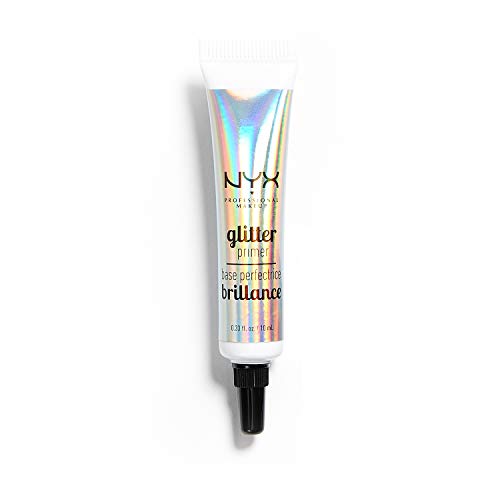 NYX Professional Makeup - Kit de Glitter Effects con Primer y Glitter para Rostro y Cuerpo - Tonos Dorado y Plateado