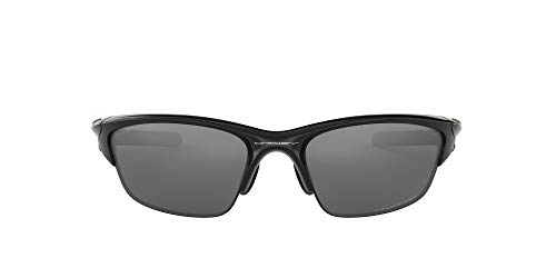 Oakley Half Jacket 2.0, Gafas de Sol para Ciclismo, Hombre, Polished Black Frame/Black Iridium Polarized Lens, 62 mm