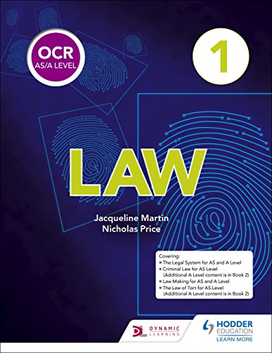 OCR AS/A Level Law Book 1 (English Edition)