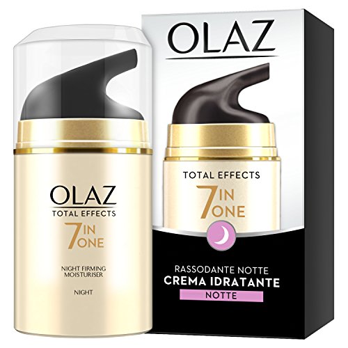 Olaz Total Effects 7 en 1 - Crema de noche reafirmante, 50 ml