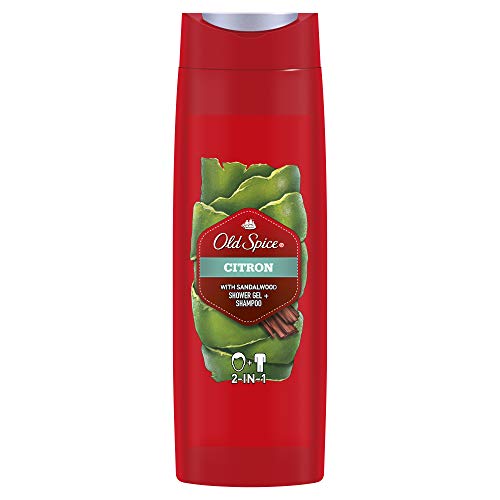 Old Spice Citron Gel De Ducha Y Champú Para Hombres 400 ml