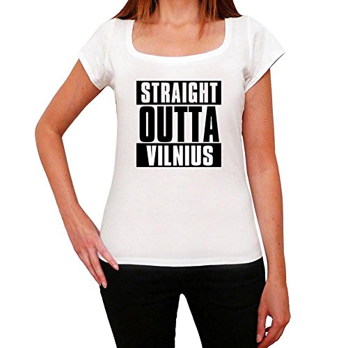 One in the City Straight Outta Vilnius, Camiseta para Mujer, Straight Outta Camiseta, Camiseta Regalo