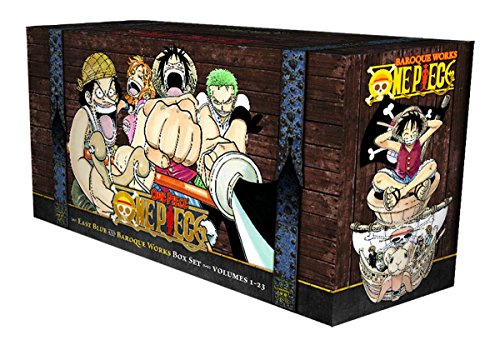 One Piece Box Set Volume 1 [Idioma Inglés]: East Blue and Baroque Works (Volumes 1-23 with Premium) (One Piece Box Sets)