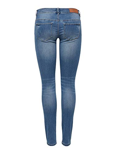 ONLY Onlcoral Sl Sk Dnm Jeans Bj8191-1 Noos, Mujer, Azul (Medium Blue Denim), W29/L34 (Talla del fabricante: 29)