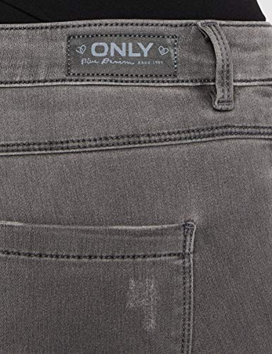 Only Onlroyal Reg SK Dnm Jeans Bj312 Noos Vaqueros Skinny, Gris (Dark Grey Denim Dark Grey Denim), 29W / 30L para Mujer