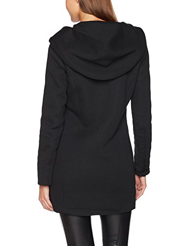 Only Onlsedona Light Coat Otw Noos Abrigo, Negro (Black Black), 36 (Talla del Fabricante: Small) para Mujer