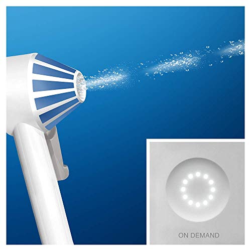 Oral-b Acuacare pro-expert - Irrigador bucal portatil con tecnologia Oxyjet de microburbujas, 3 intensidades