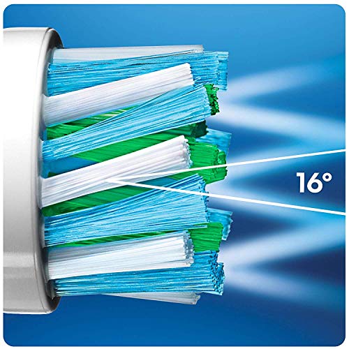 Oral-B CrossAction 4 pieza(s) Azul, Verde, Blanco - Cabezal (4 pieza(s), Azul, Verde, Blanco, Oral-B)