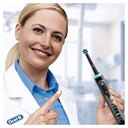 Oral-B Power Cruz Acción Cepillo Black4, Negro Edición 4 Unidades 40 g