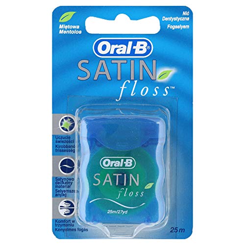 Oral-B Satin Floss Seda Dental Menta 25 m