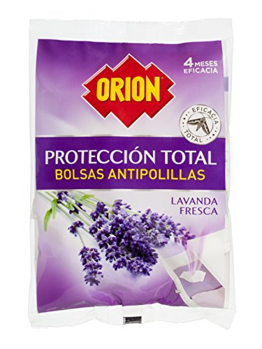 Orion - Bolsas antipolillas Lavanda, bolsa de 20 unidades