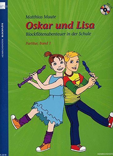 Oskar und Lisa 1 - Arreglos para flauta dulce soprano (soprano/alto) [partituras] Compositor: Maute Matthias