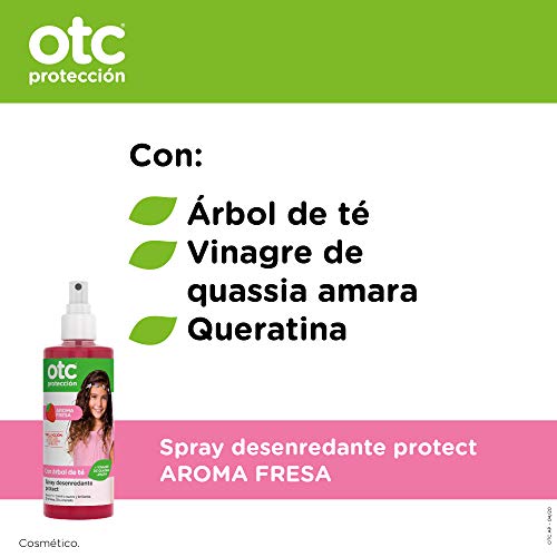 OTC Antipiojos Protect Spray Desen Fresa - 250 ml