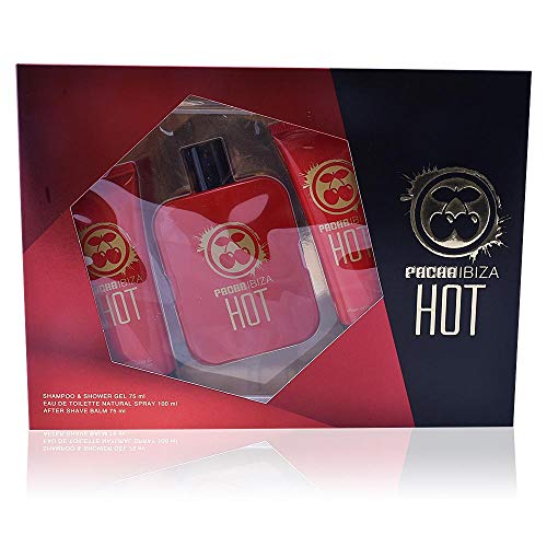 Pacha Ibiza Hot Eau De Toilette Spray 100ml Set 3 Piezas 2017