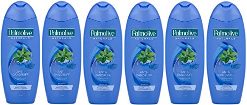 Palmolive Naturals - Champú anticaspa (6 unidades, 350 ml)