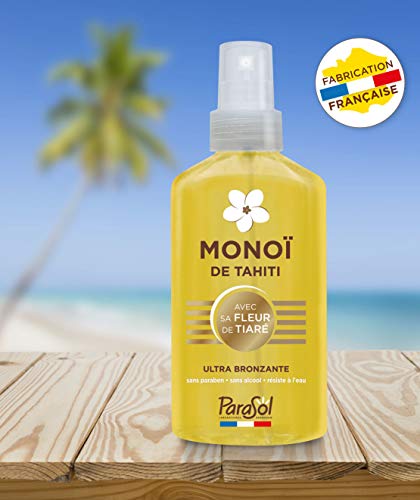 ParaSol - Spray monoï de Tahití con flor de tiaré