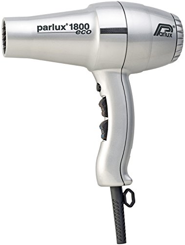 Parlux Hair Dryer 1800 - Secador de pelo, color plata