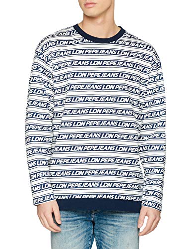 Pepe Jeans Colombe Camiseta, (Deep Sea 597), Large para Hombre