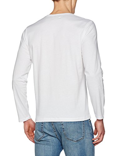 Pepe Jeans Eggo Long, Top de Manga Larga Para Hombre, Blanco (White 800), Large